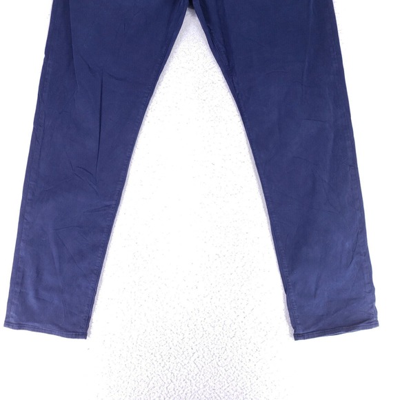 Mavi Jeans Denim Cotton Men SZ 36x34 Blue Straight Stretch VTG Mid Rise Slim 90s - Picture 4 of 13